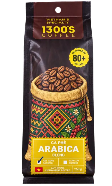Cà phê Arabica Blend 1300'S Coffee 250g