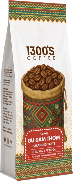 Cà phê Gu Đậm Thơm 1300'S Coffee