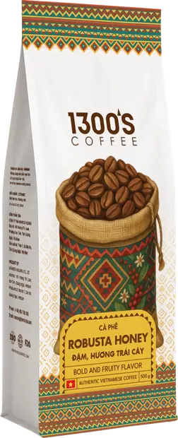 Cà phê Robusta Honey 1300'S Coffee